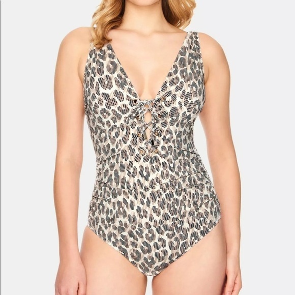 SWIM Solutions Lace Front Mio One Piece Swimsuit - Picture 1 of 8